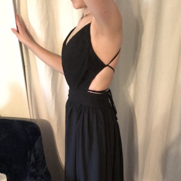 black prom/formal dress - Picture 3 of 4